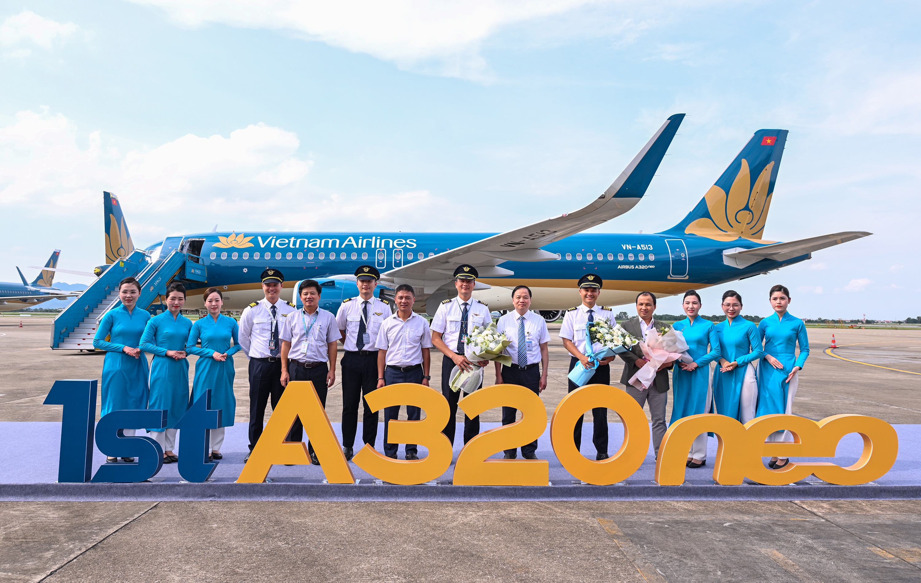 Vietnam Airlines chính thức đón nhận máy bay Airbus A320neo đầu tiên