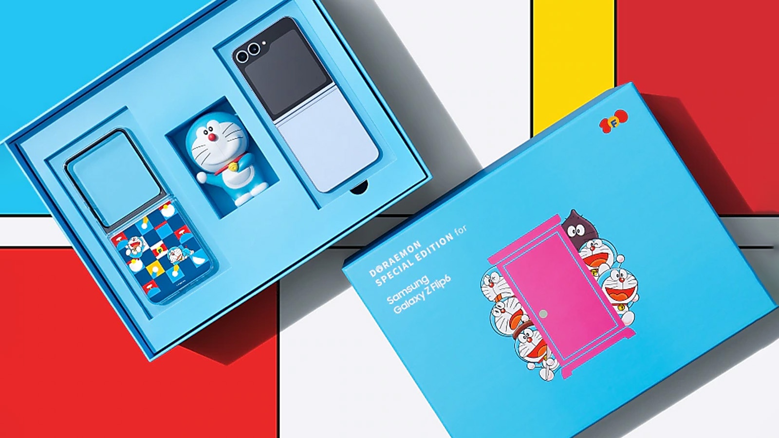 Chiêm ngưỡng Galaxy Z Flip6 phiên bản Doraemon: Thiết kế cực đẹp, giá hơn 34 triệu đồng