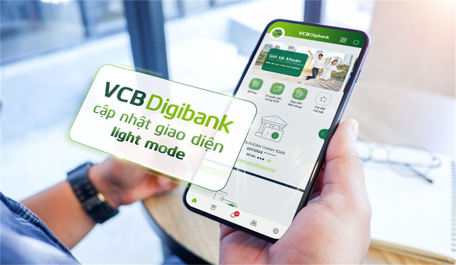 Thêm nhiều tiện ích  trên VCB Digibank