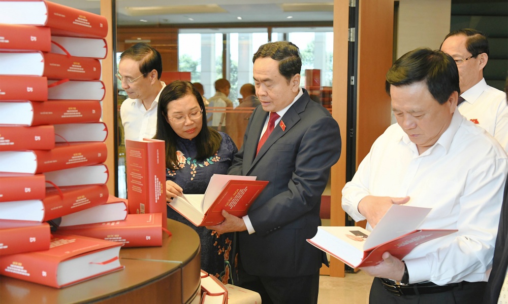 Lễ ra mắt cuốn sách của Tổng Bí thư Nguyễn Phú Trọng về Quốc hội Việt Nam