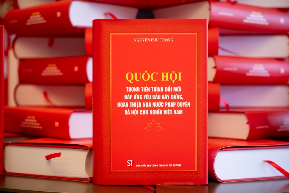 Lễ ra mắt cuốn sách của Tổng Bí thư Nguyễn Phú Trọng về Quốc hội Việt Nam