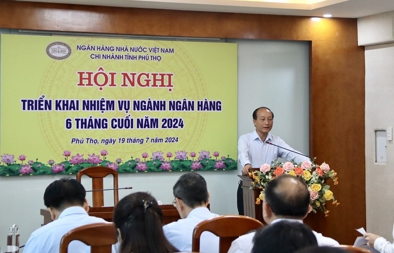 Ngành Ngân hàng Phú Thọ triển khai nhiệm vụ 6 tháng cuối năm 2024