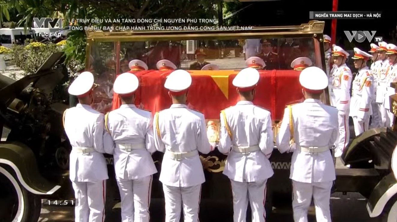 Lễ truy điệu và Lễ an táng Tổng Bí thư Nguyễn Phú Trọng