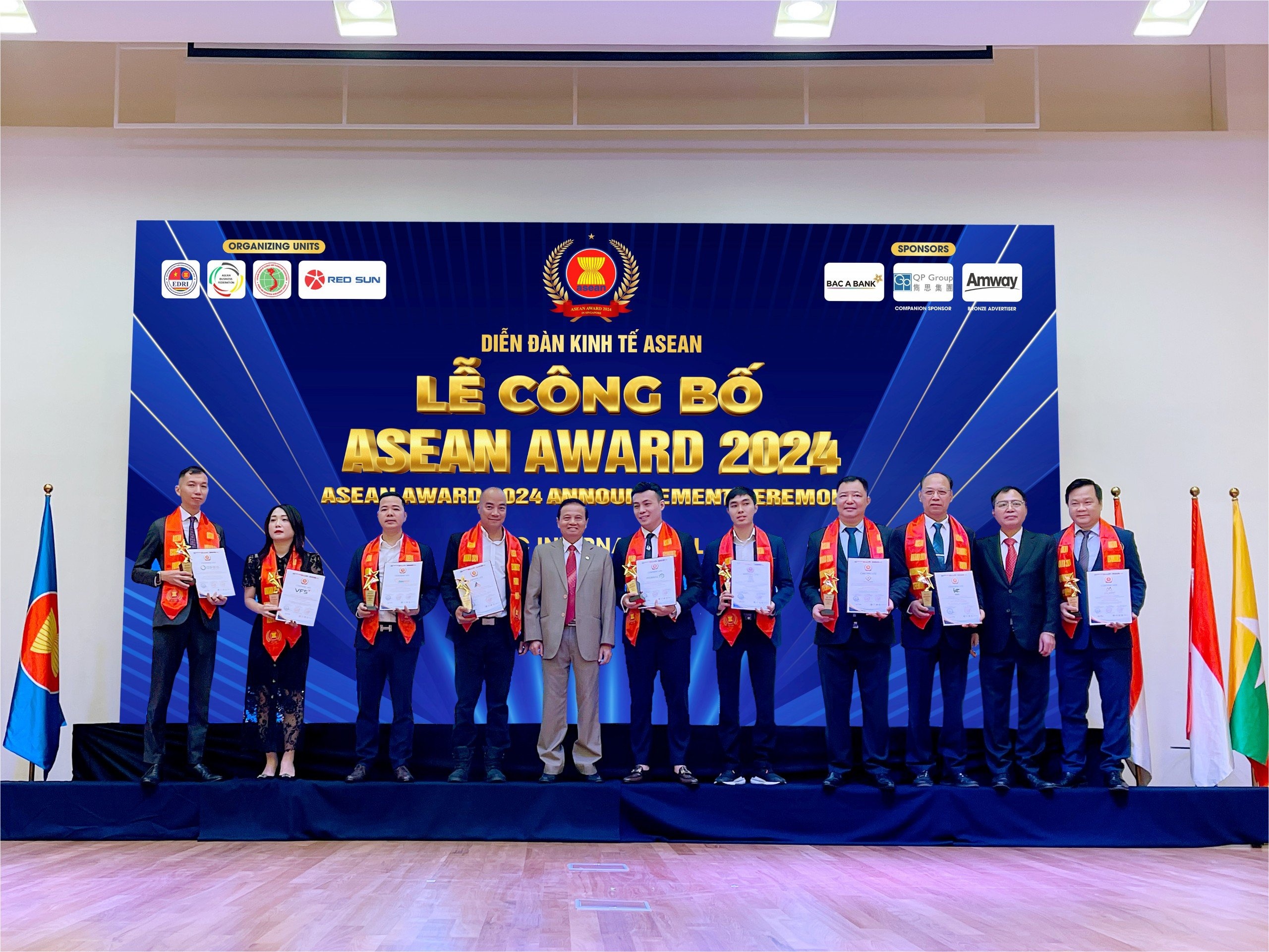 VFS là công ty chứng khoán đầu tiên nhận giải Asean Award 2024