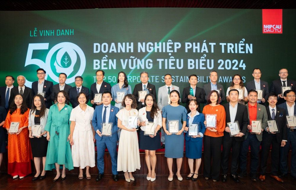 PNJ là 1 trong top 50 doanh nghiệp phát triển bền vững tiêu biểu 2024. Ảnh: Kế Châu.