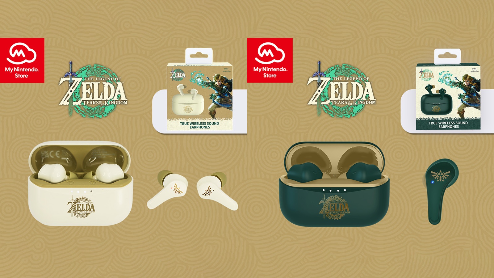 Nintendo mở bán tai nghe earbuds lấy cảm ứng từ game The Legend of Zelda, giá 1 triệu đồng