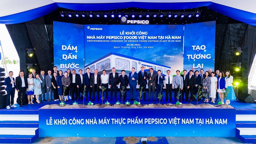 PepsiCo Foods Việt Nam xây dựng nhà máy trị giá 90 triệu đô la Mỹ tại Hà Nam