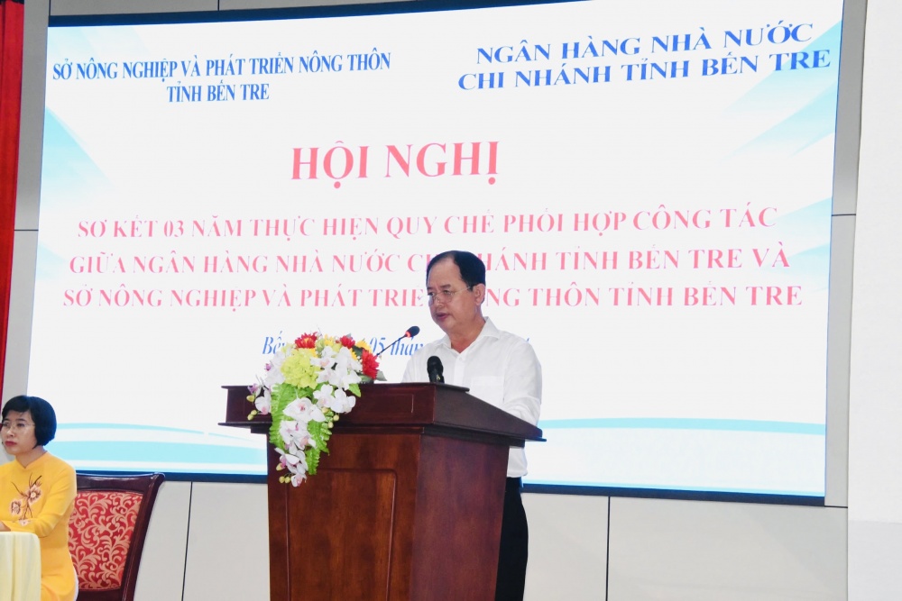 Bến Tre sơ kết 3 năm thực hiện tín dụng phục vụ phát triển nông nghiệp, nông thôn