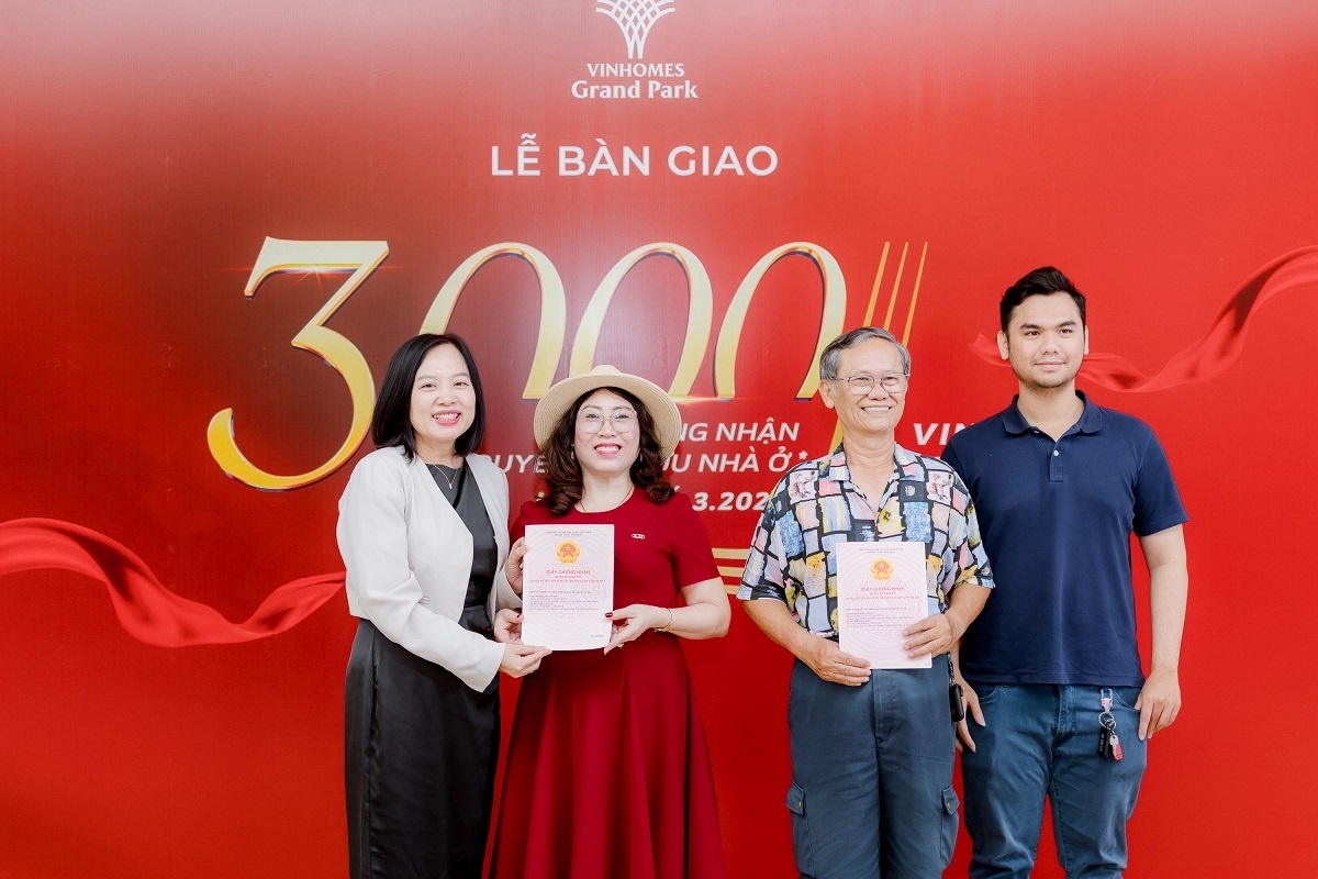 Vinhomes Grand Park là hình mẫu về chữ tín và cam kết của doanh nghiệp BĐS với khách hàng