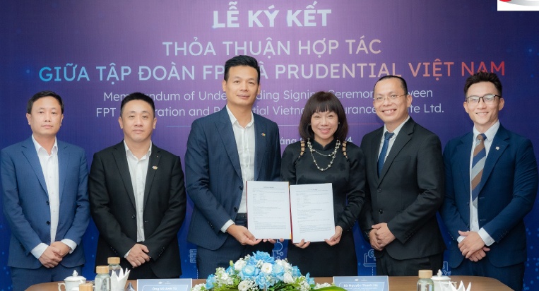 FPT và Prudential hợp tác phát triển thanh toán không dùng tiền mặt