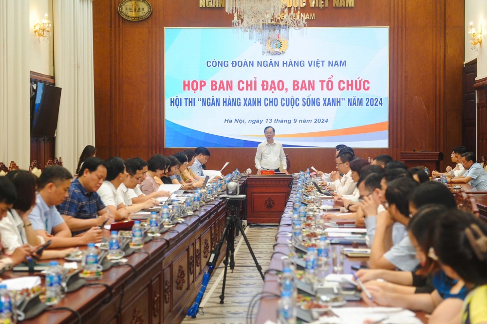 Hội thi “Ngân hàng xanh cho cuộc sống xanh" năm 2024