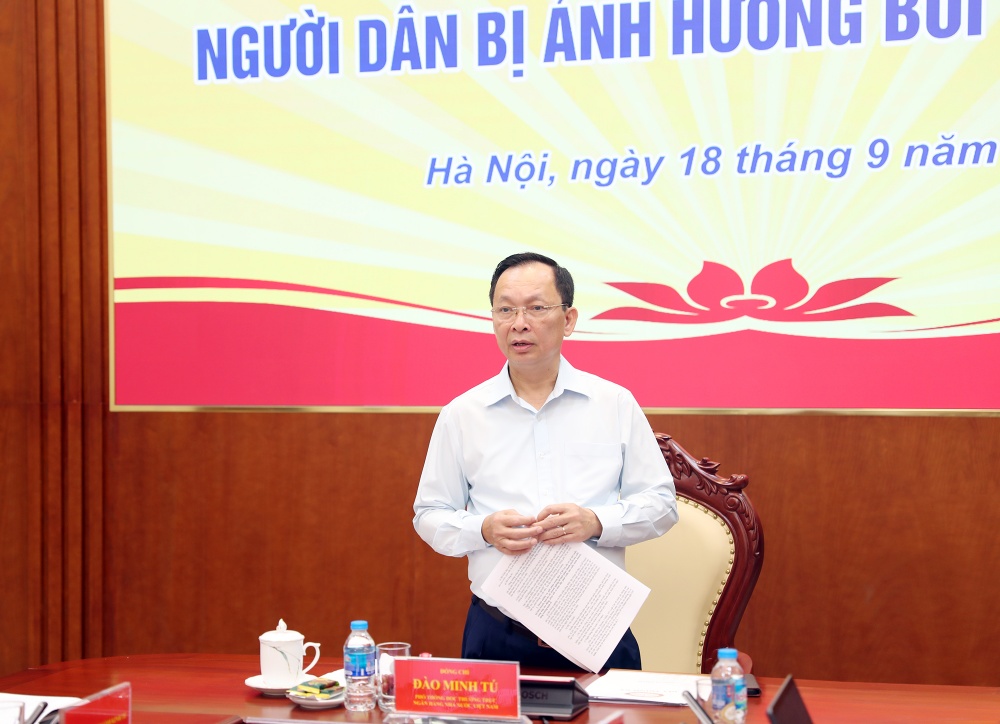 Ngành Ngân hàng quyết liệt triển khai giải pháp hỗ trợ doanh nghiệp, người dân bị ảnh hưởng do bão