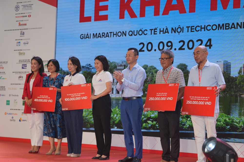 Marathon quốc tế Hà Nội Techcombank: Lan tỏa ý nghĩa nhân văn, tinh thần gắn kết cộng đồng