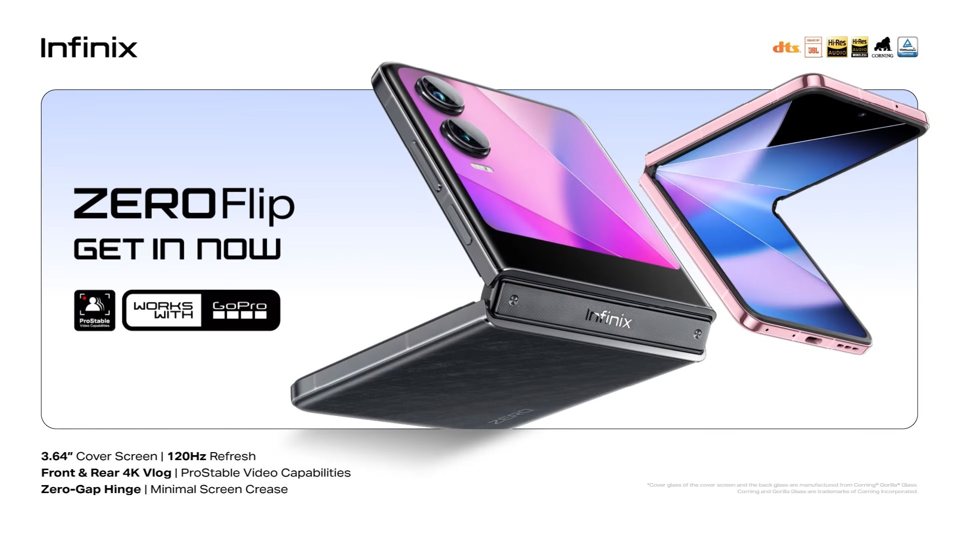 Infinix gia nhập thị trường smartphone gập với Infinix Zero Flip, giá chỉ từ 15 triệu đồng