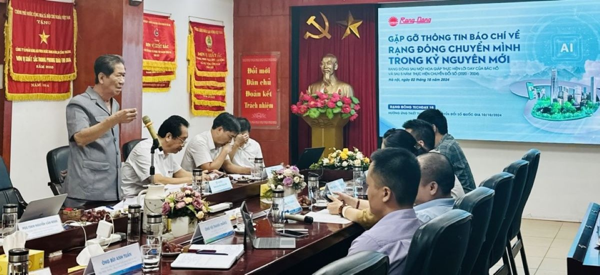 Ông Nguyễn Đoàn Thăng chia sẻ về những giải pháp chiến lược của doanh nghiệp thực hiện chuyển đổi số.