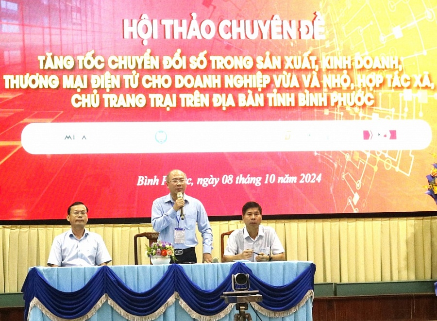 Bình Phước: Tăng tốc chuyển đổi số cho doanh nghiệp vừa và nhỏ, hợp tác xã, trang trại