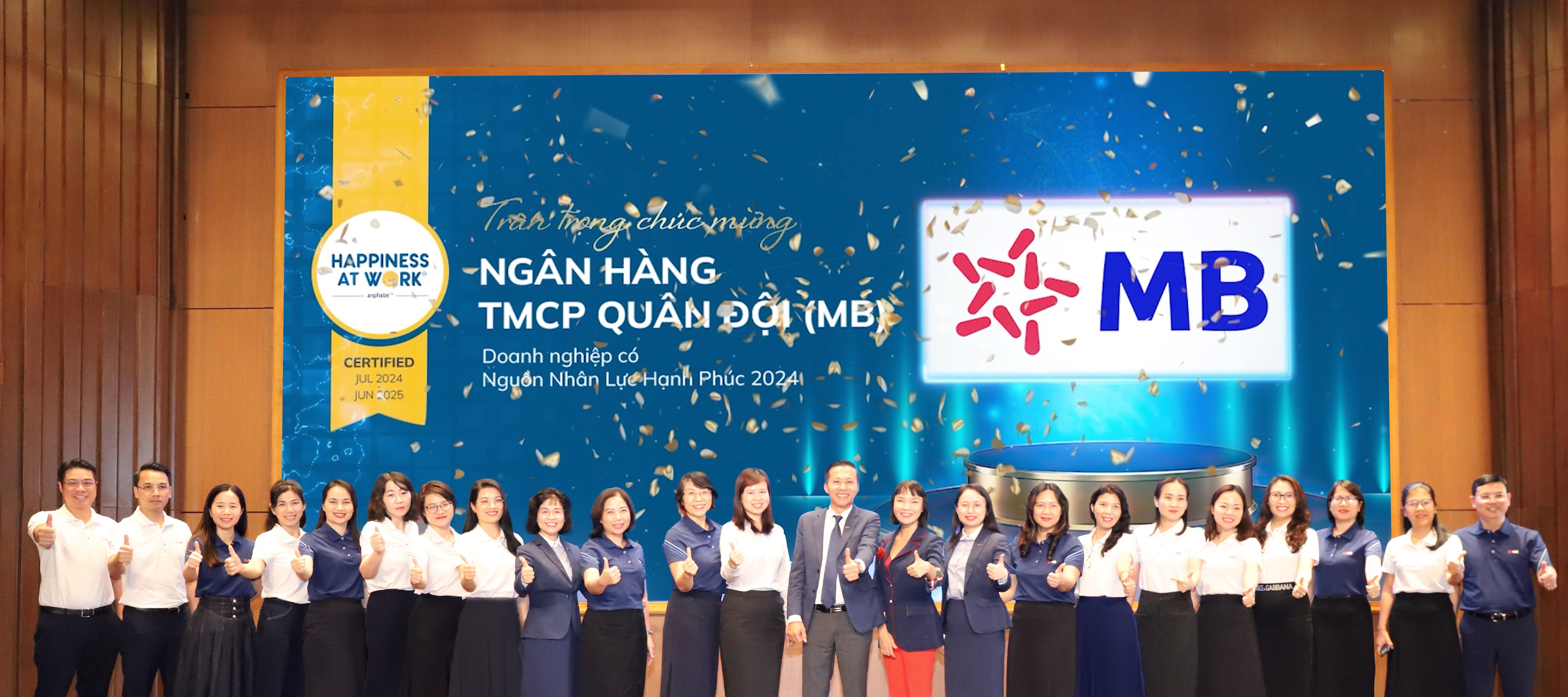 MB – Doanh nghiệp có Nguồn Nhân Lực Hạnh Phúc 2024