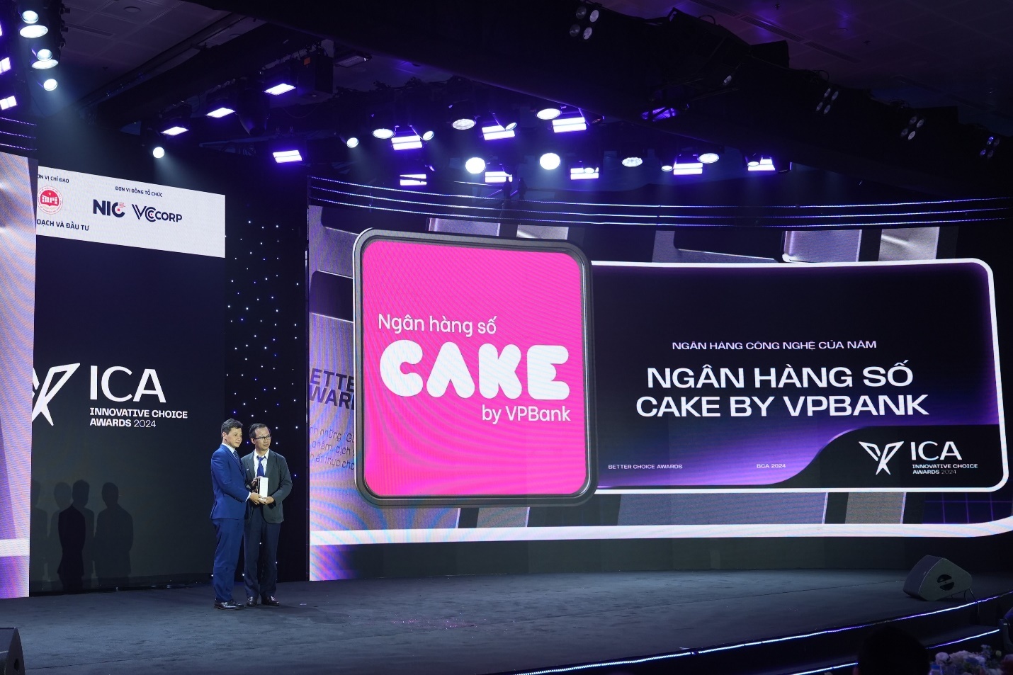 Cake vừa chiến thắng hạng mục “Ngân hàng công nghệ của năm” tại Better Choice Awards 2024