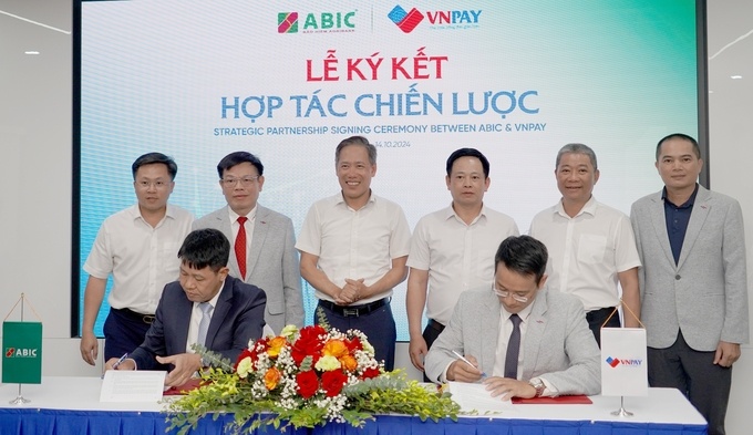 Bảo hiểm Agribank và VNPAY ký kết hợp tác thúc đẩy chuyển đổi số ngành bảo hiểm