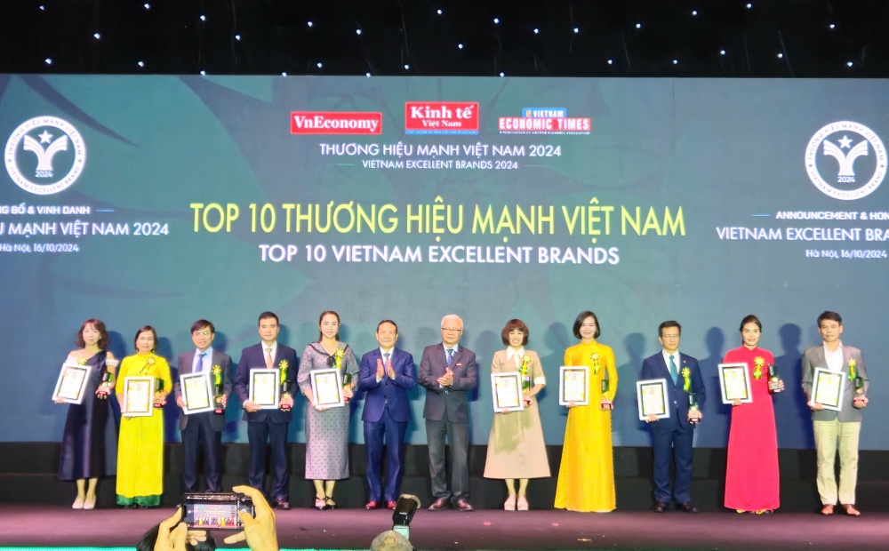 Vinh danh Thương hiệu Mạnh Việt Nam 2024