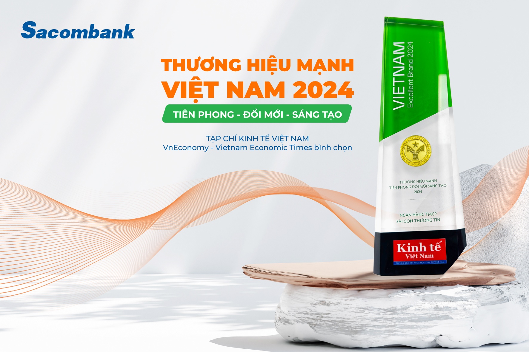 Sacombank là thương hiệu mạnh Việt Nam 13 năm liên tiếp