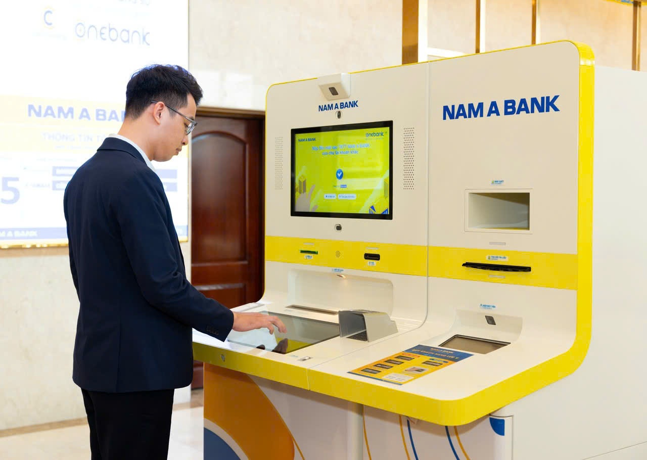 ONEBANK là một trong những điểm sáng về công nghệ của Nam A Bank. 