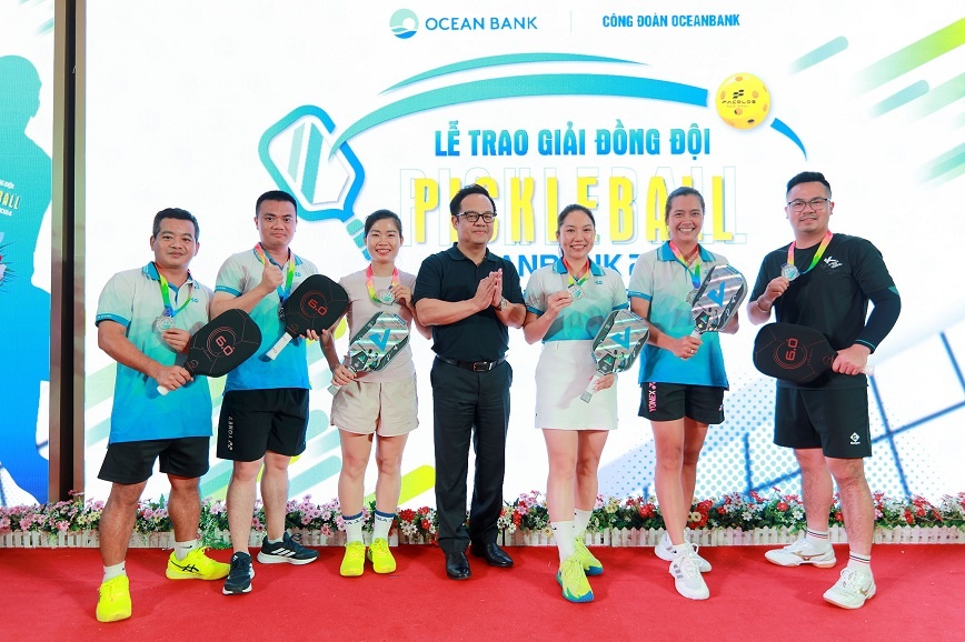 Sôi động Giải Pickleball OceanBank khu vực miền Bắc 2024