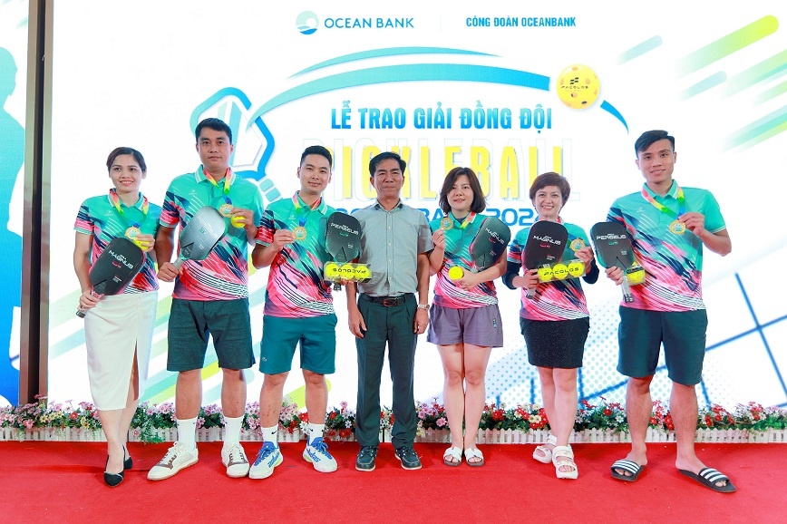 Sôi động Giải Pickleball OceanBank khu vực miền Bắc 2024