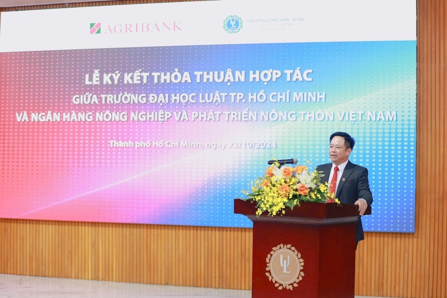 Agribank và Trường Đại học Luật TP.Hồ Chí Minh ký kết thỏa thuận hợp tác