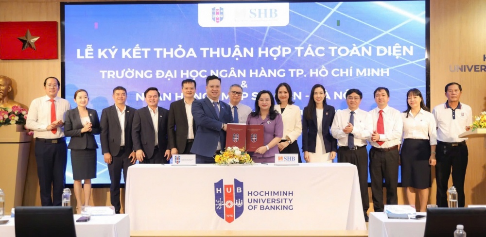 SHB ký kết hợp tác toàn diện với Trường Đại học Ngân hàng TP. Hồ Chí Minh