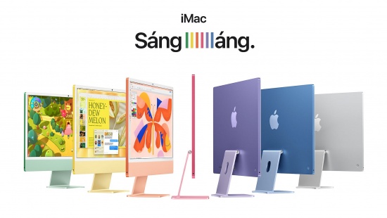 Apple ra mắt iMac với chip M4: RAM từ 16GB, có màu mới, giá từ 35 triệu đồng