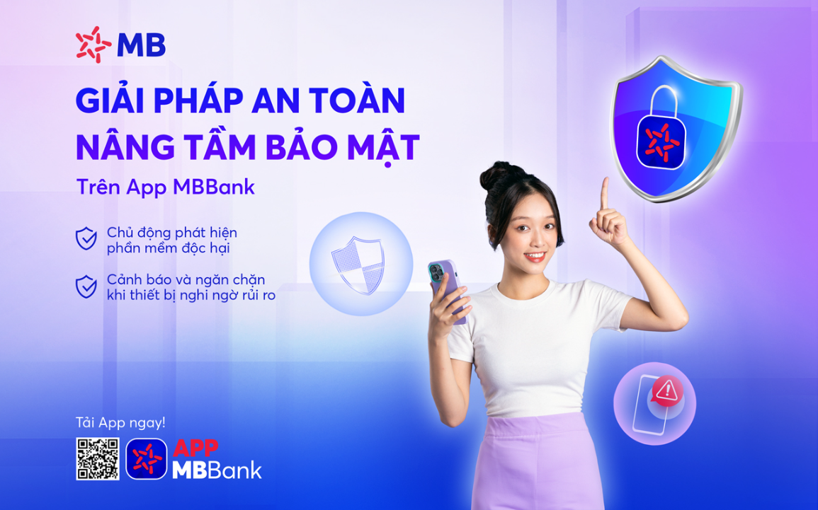 Bộ giải pháp phát hiện phần mềm độc hại chiếm quyền điện thoại trên App MBBank.