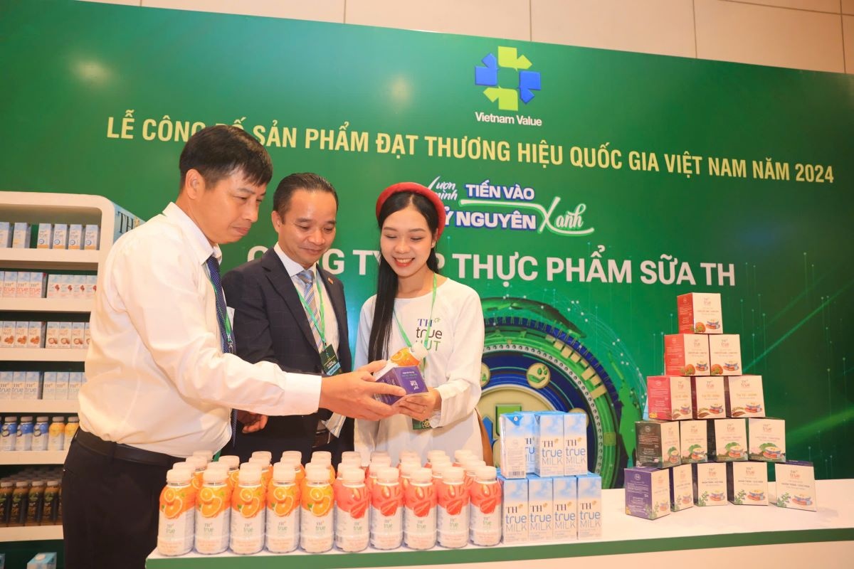 Năm 2024 có 190 doanh nghiệp với tổng số 359 sản phẩm được công nhận đạt Thương hiệu Quốc gia Việt Nam.