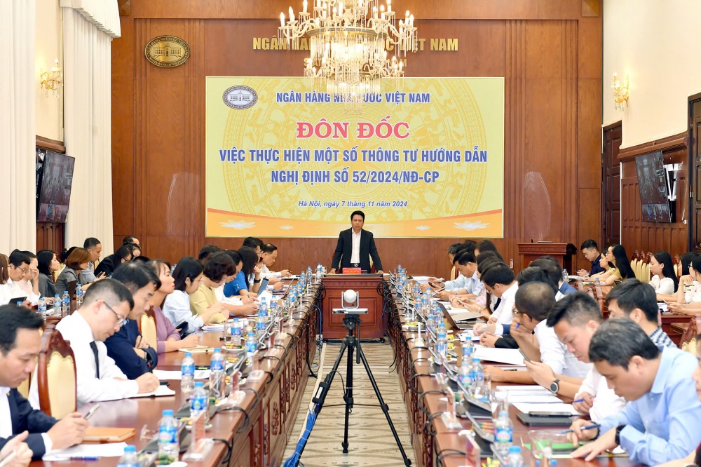Đẩy mạnh việc thực hiện một số Thông tư hướng dẫn Nghị định số 52/2024/NĐ-CP về thanh toán không dùng tiền mặt