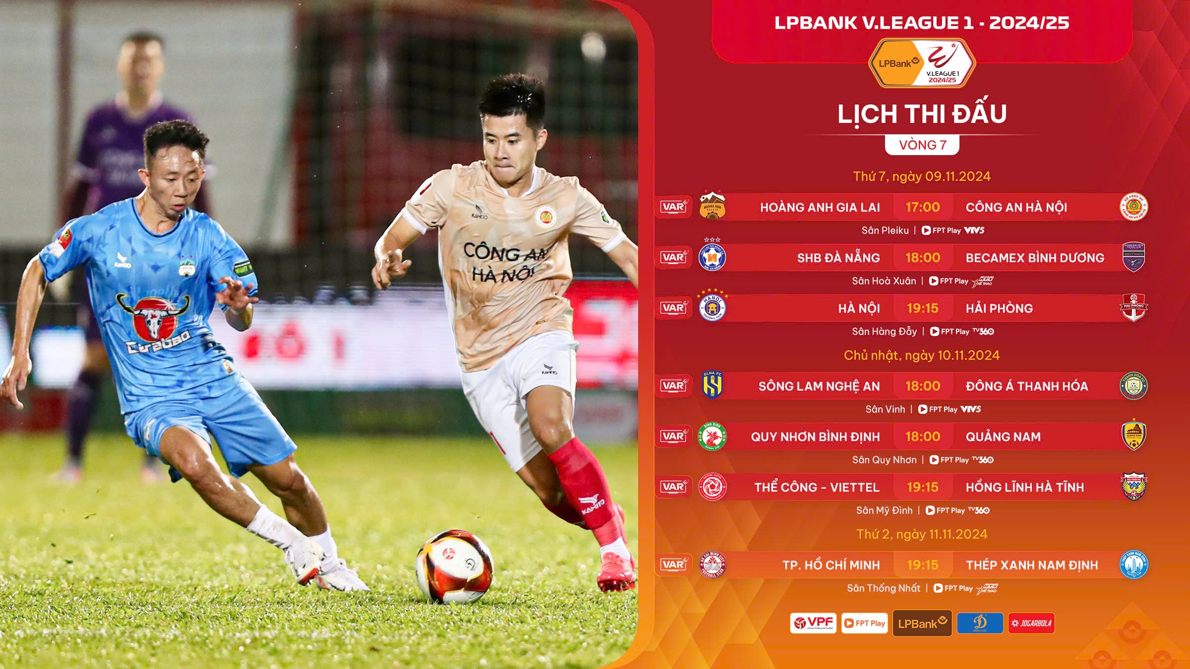 Cuộc đua ngôi đầu V-League bước vào giai đoạn khốc liệt