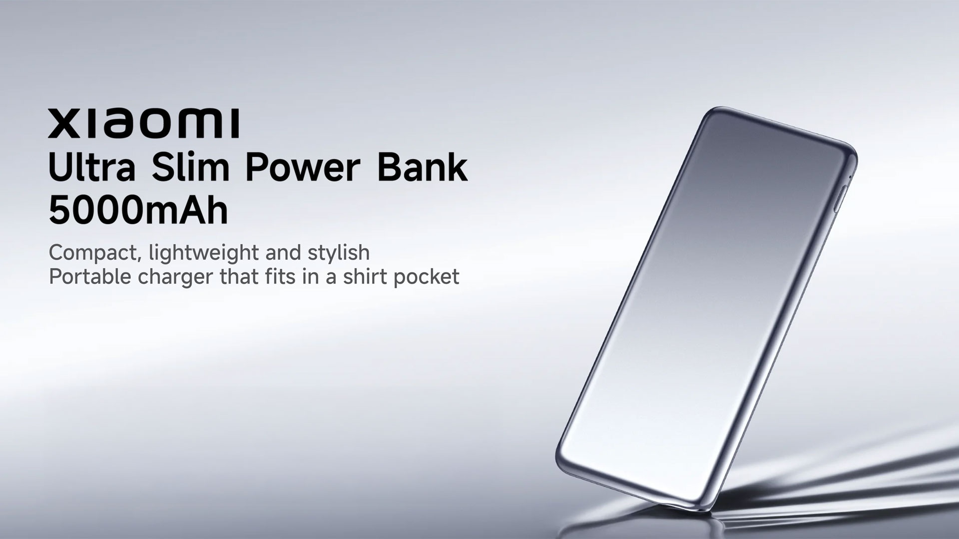 Xiaomi ra mắt sạc dự phòng Ultra Slim Power Bank 5000mAh với giá chỉ 450.000 đồng