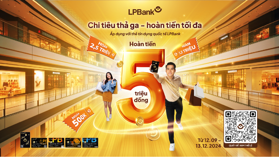 Thẻ tín dụng LPBank - "Bí kíp" chi tiêu thông minh cuối năm