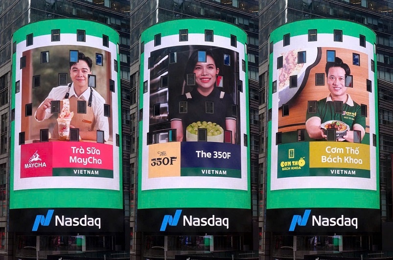 Grab tiếp tục hợp tác với Nasdaq quảng bá các quán ăn, nhà hàng