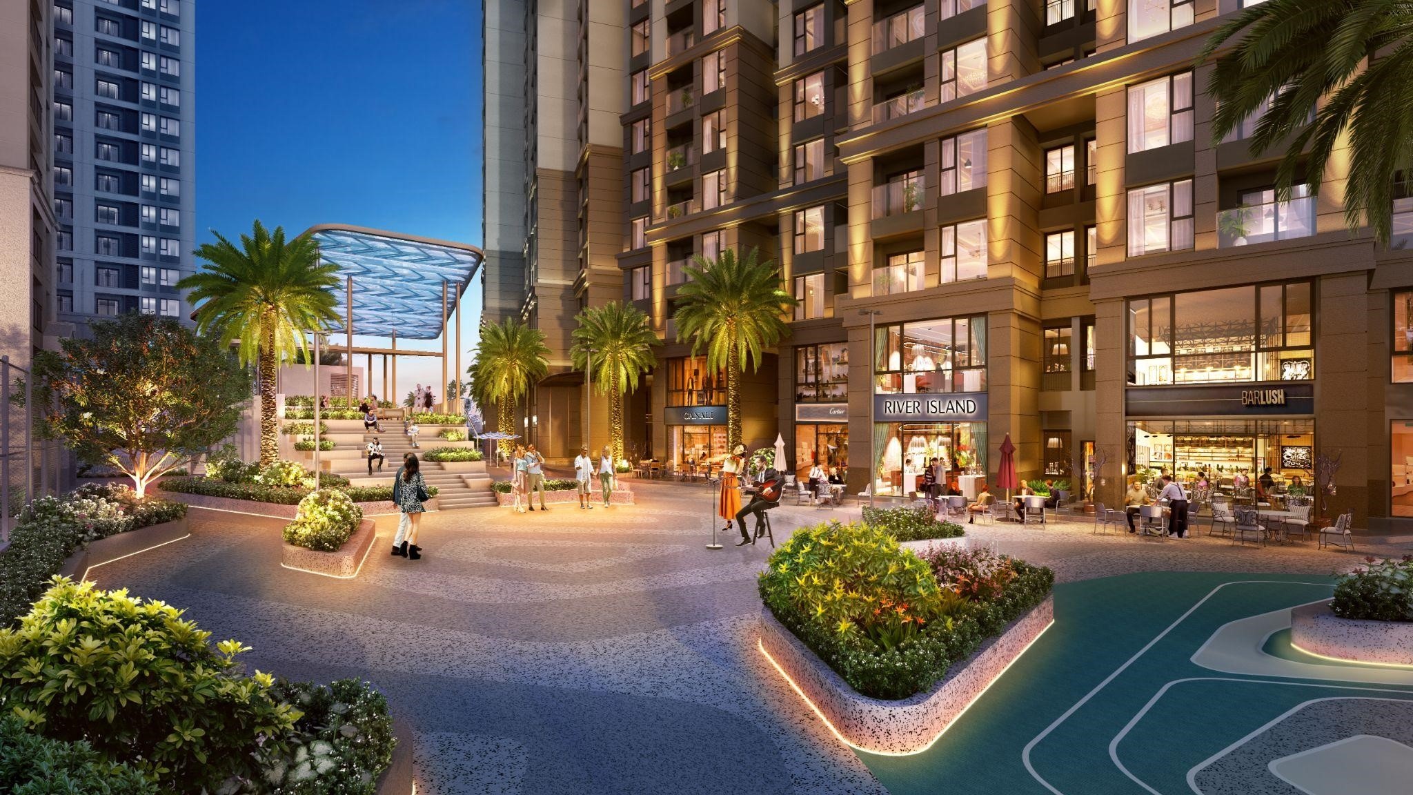 Khu vực Hi PAVILION là nơi cư dân cùng gia đình, hàng xóm trò chuyện, hội họp, tổ chức các hoạt động cộng đồng Nguồn: N.H.O Khu vực Hi PAVILION là nơi cư dân cùng gia đình, hàng xóm trò chuyện, hội họp, tổ chức các hoạt động cộng đồng Nguồn: N.H.O