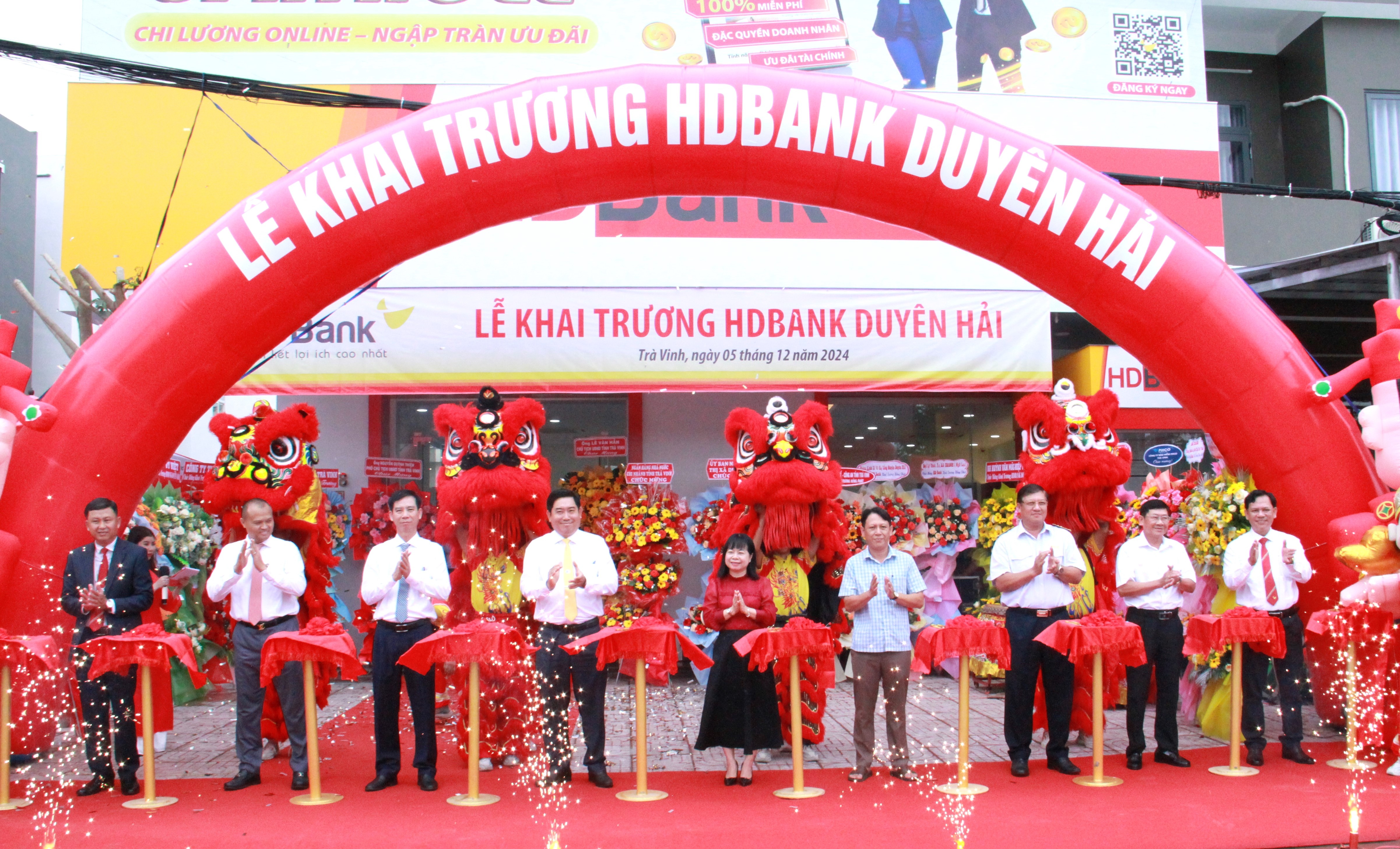 HDBank khai trương điểm giao dịch thứ 48 tại Đồng bằng Sông Cửu Long