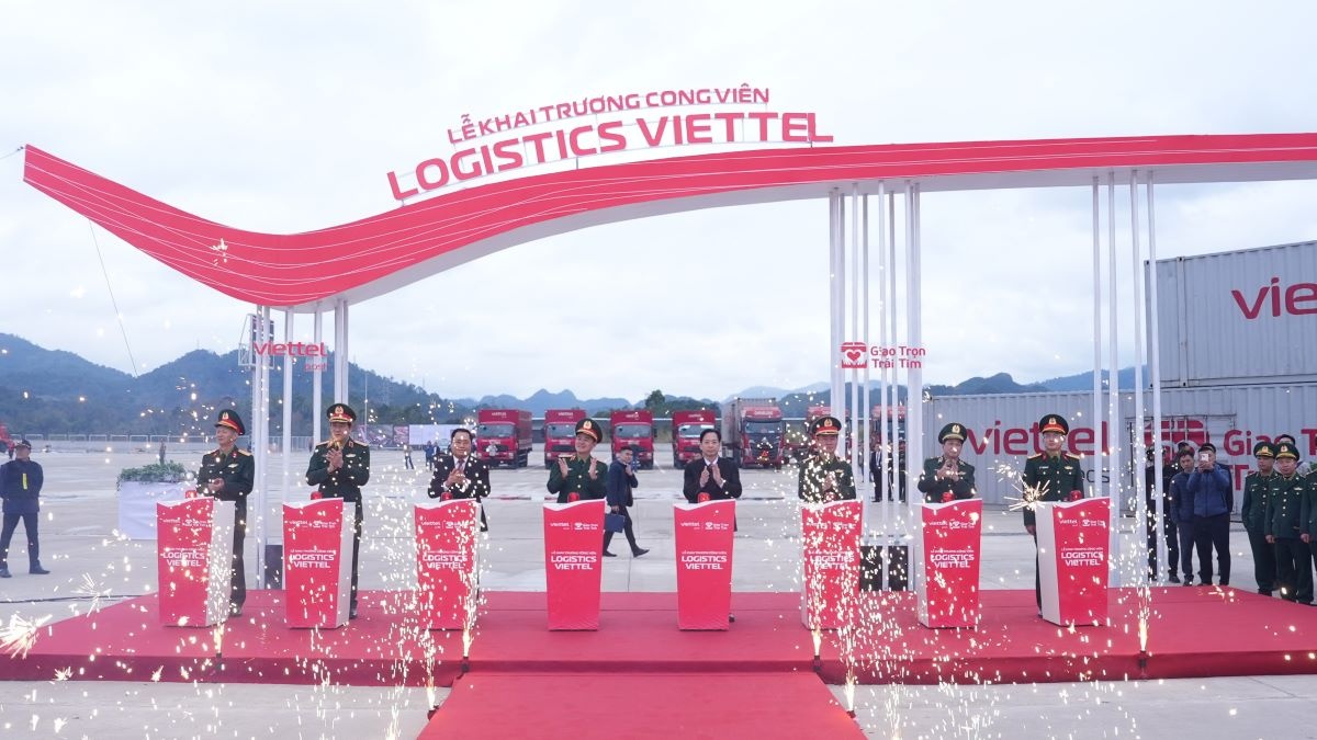 Khai trương công viên logistics Viettel tại Lạng Sơn.