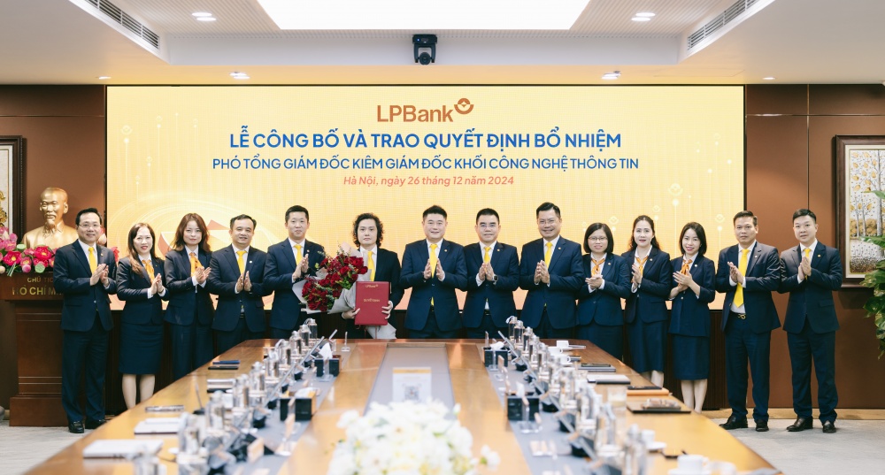 LPBank bổ nhiệm ông Lưu Danh Đức làm Phó Tổng Giám đốc kiêm Giám đốc Khối Công nghệ Thông tin