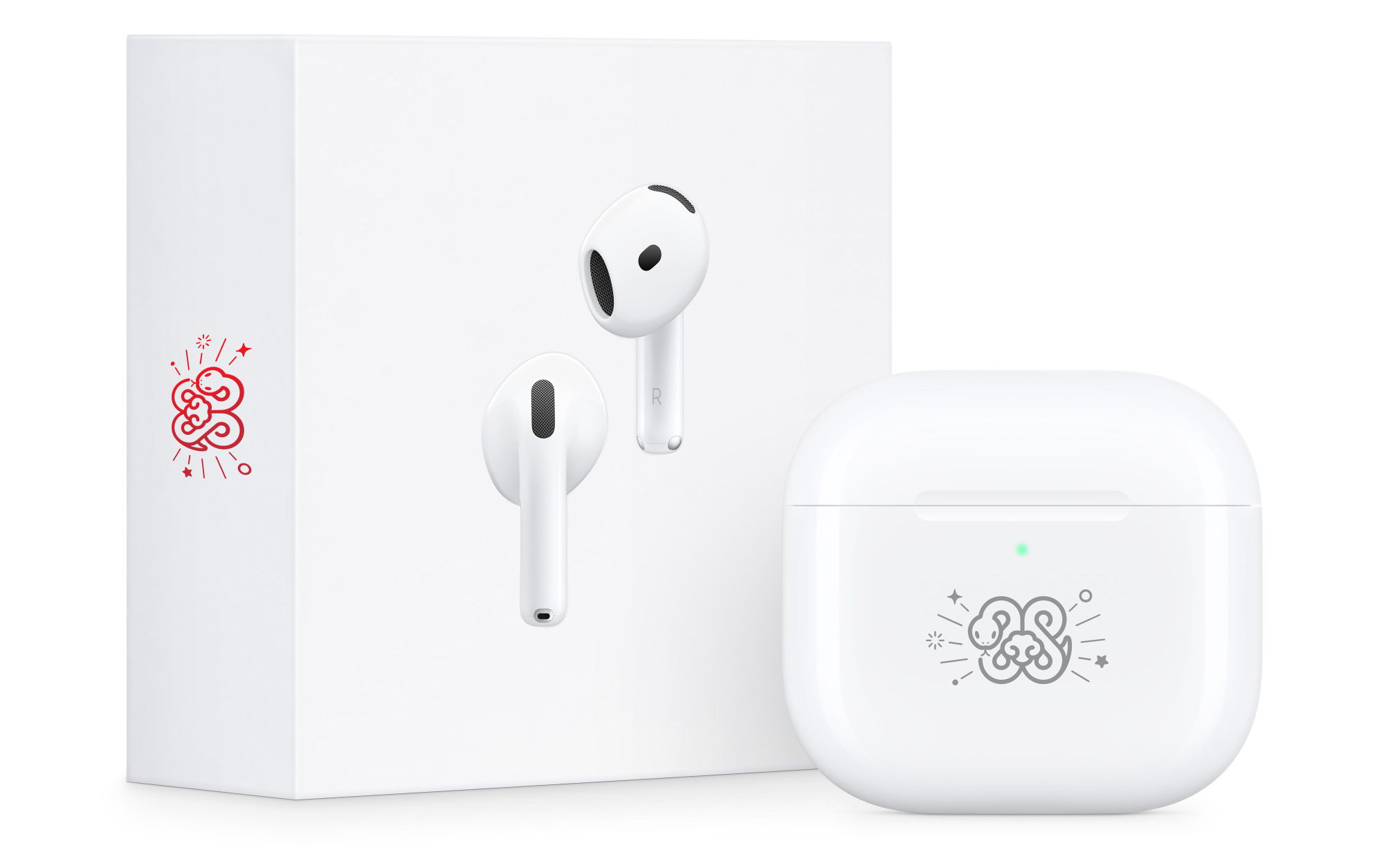 Apple ra mắt AirPods 4 phiên bản đặc biệt để đón Tết Nguyên Đán