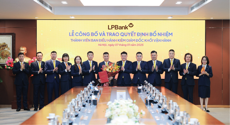 LPBank bổ nhiệm Thành viên Ban điều hành kiêm Giám đốc khối Vận hành, tăng cường năng lực vận hành