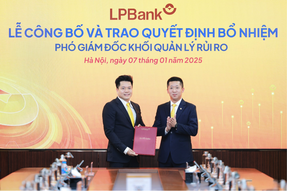 LPBank bổ nhiệm Thành viên Ban điều hành kiêm Giám đốc khối Vận hành, tăng cường năng lực vận hành