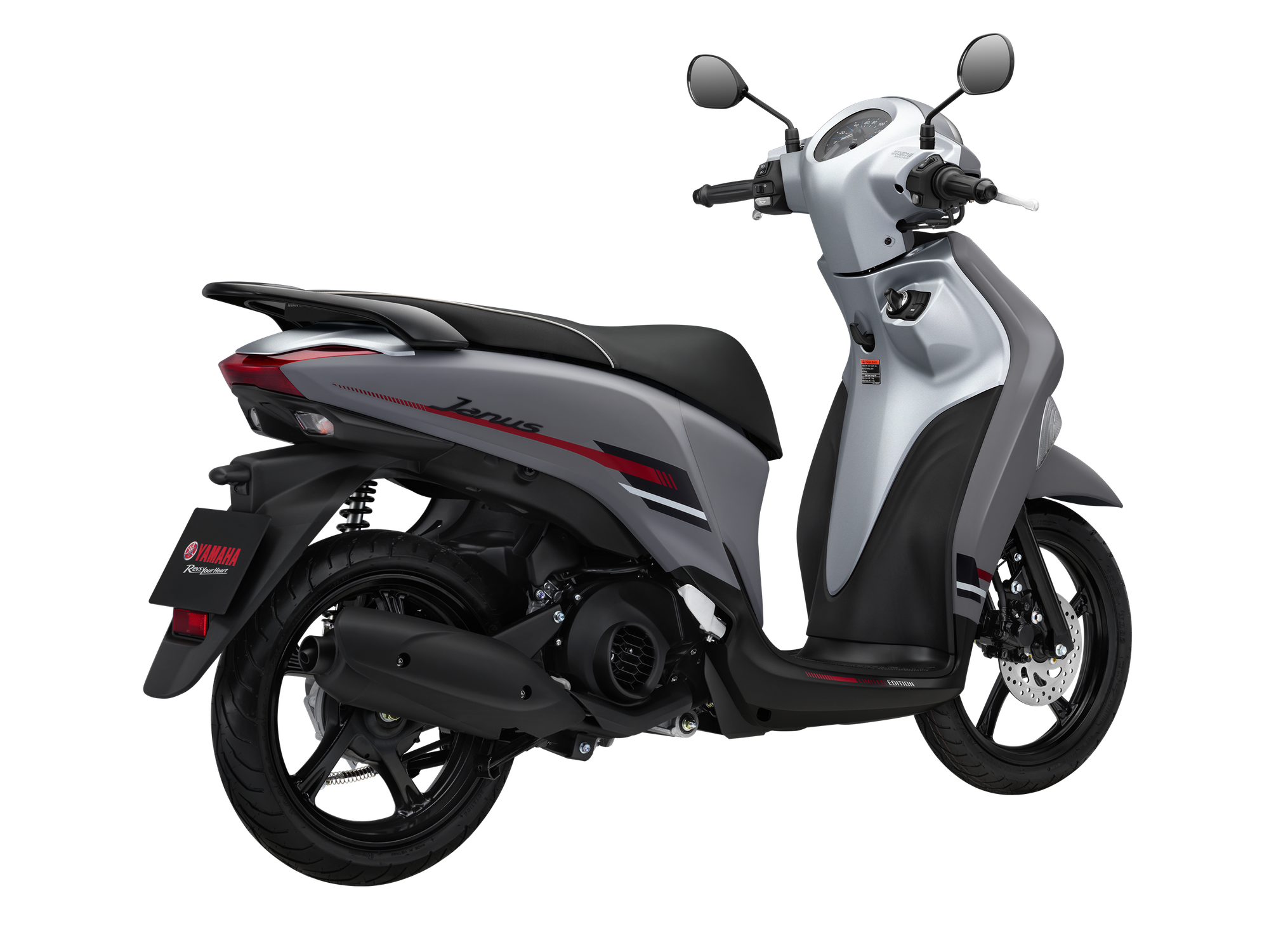 Yamaha Janus 125 thế hệ mới ra mắt Việt Nam: Thay đổi thiết kế, yên chống nóng, lốp không săm, cốp lớn hơn song vẫn thua Honda Vision- Ảnh 15.