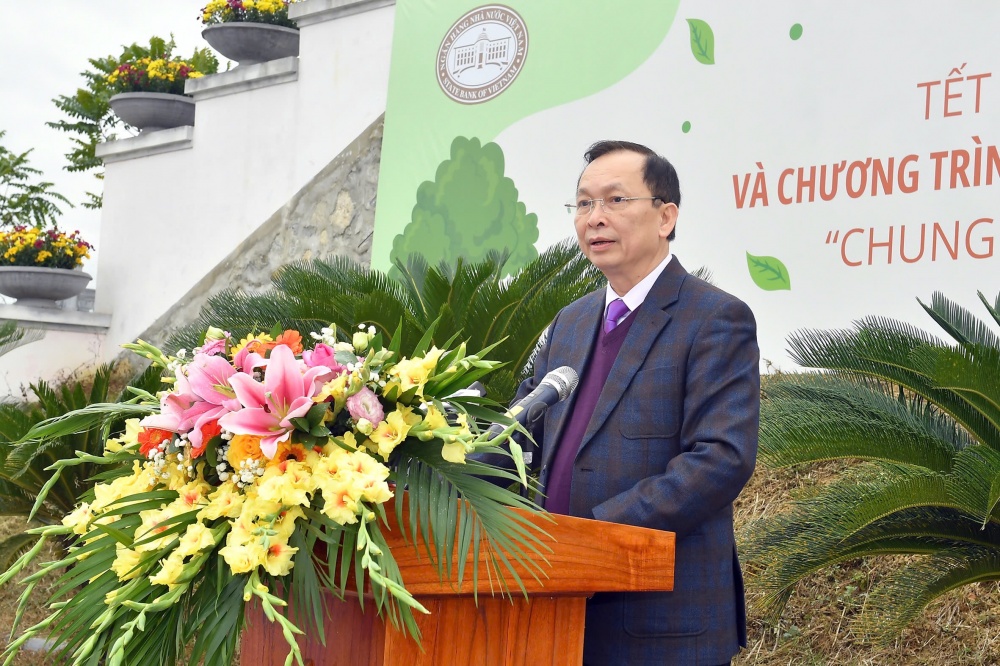 Phát động Tết trồng cây và chương trình chung tay xóa 1.000 căn nhà tạm, nhà dột nát  trong Ngành Ngân hàng