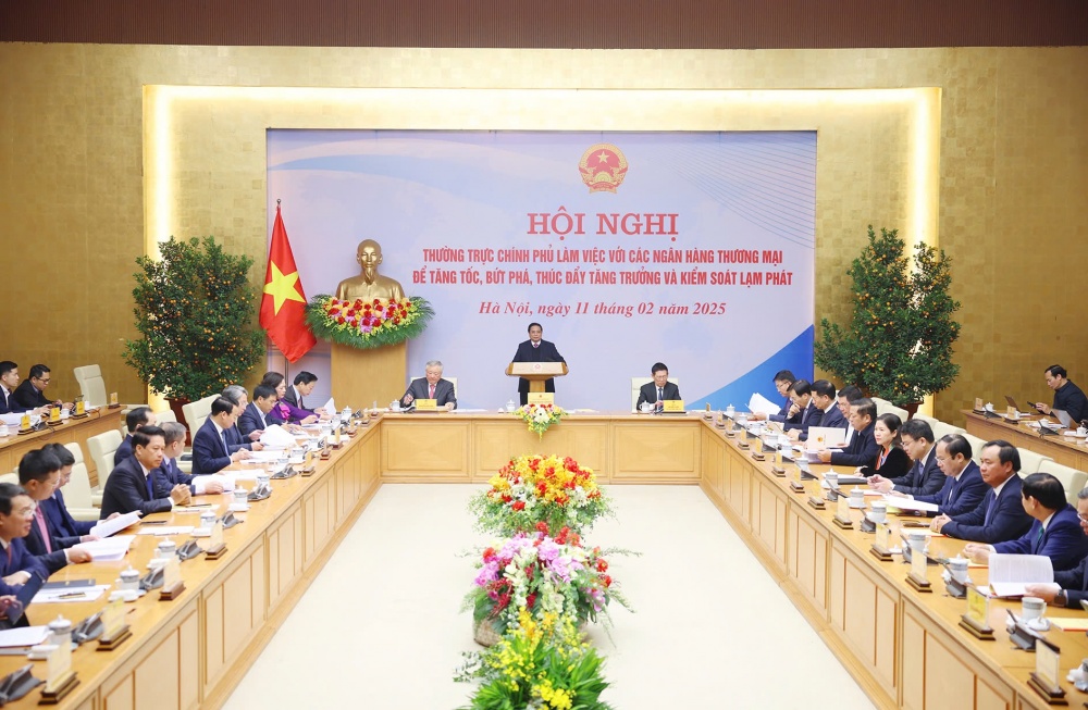 Thủ tướng Chính phủ ghi nhận và biểu dương đóng góp của ngành Ngân hàng trong thành công chung của đất nước