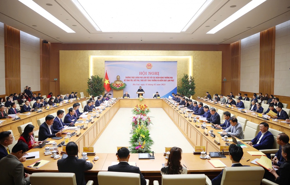 Thủ tướng Chính phủ ghi nhận và biểu dương đóng góp của ngành Ngân hàng trong thành công chung của đất nước