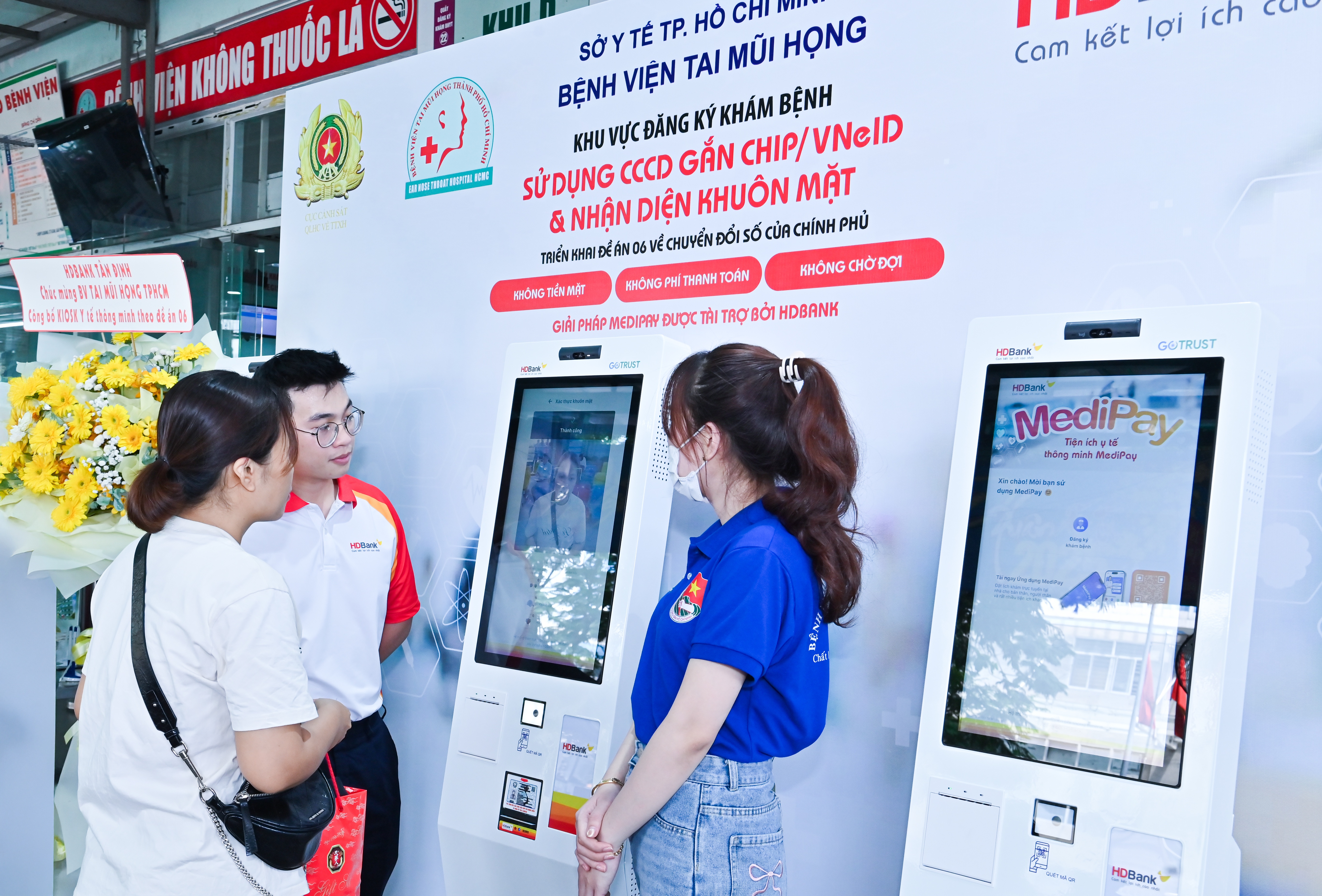  HDBank tài trợ hệ thống Kiosk y tế thông minh, góp phần tinh gọn thủ tục, giảm tải bệnh viện và thúc đẩy chuyển đổi số y tế